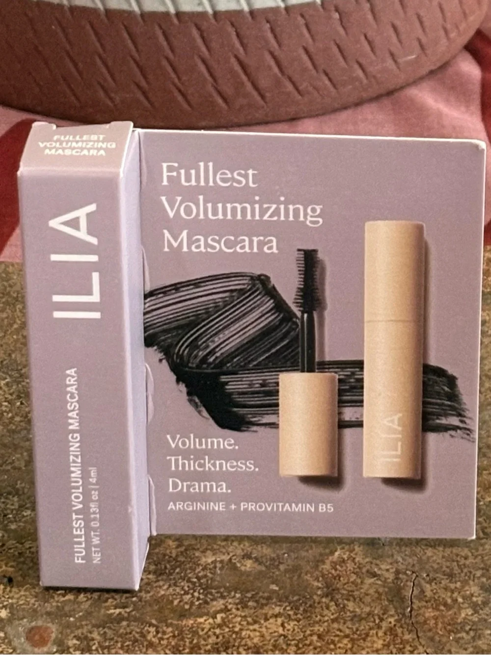 ILIA Full Size Multi-Stick, Lip Crayon, Mini Volume Mascara & Pouch